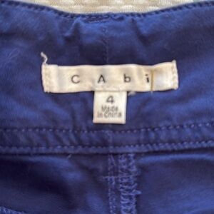 CAbi Lou Shorts in Cobalt blue.  Size 4 New with tags